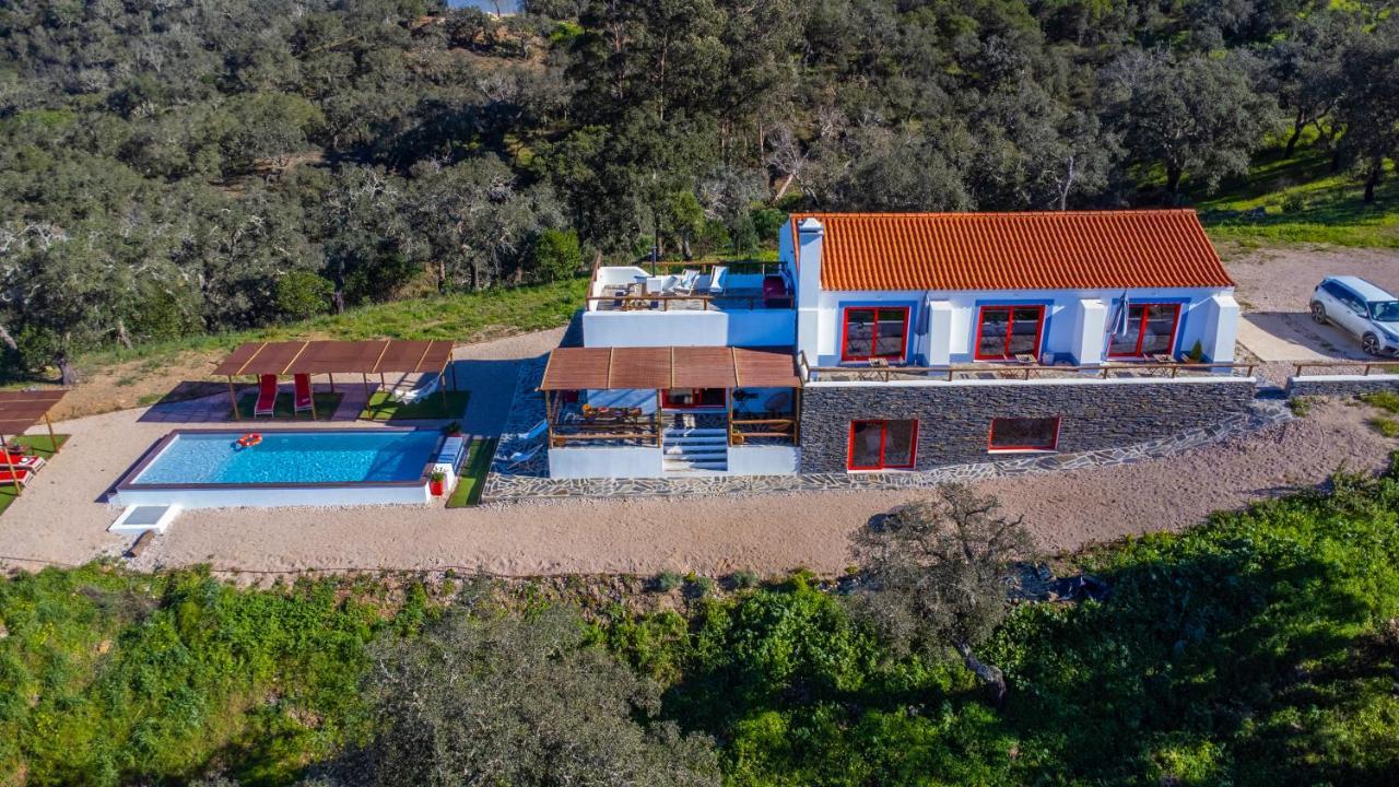 Sierra Melides Villa,Alentejo, Br2 With Private Pool, Br3 With Private Pool - Near Beach São Francisco da Serra Eksteriør billede