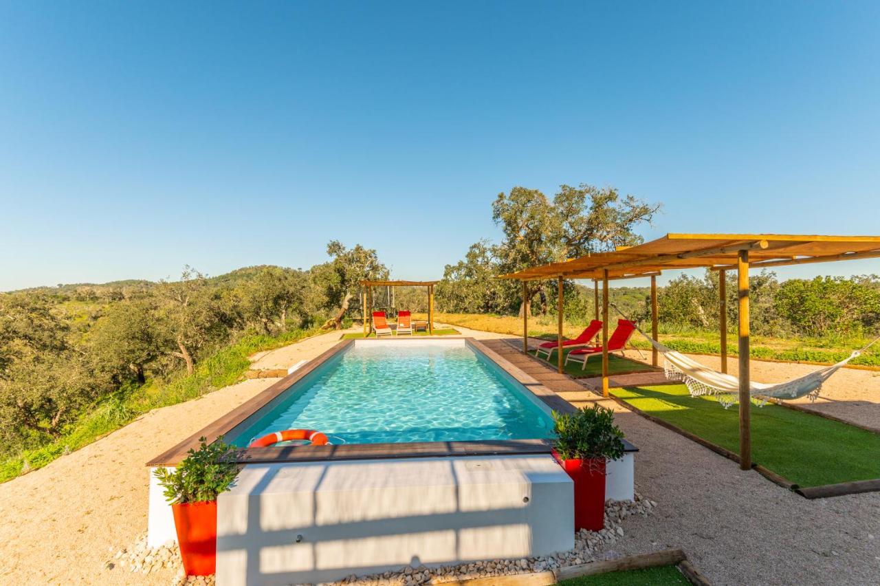 Sierra Melides Villa,Alentejo, Br2 With Private Pool, Br3 With Private Pool - Near Beach São Francisco da Serra Eksteriør billede